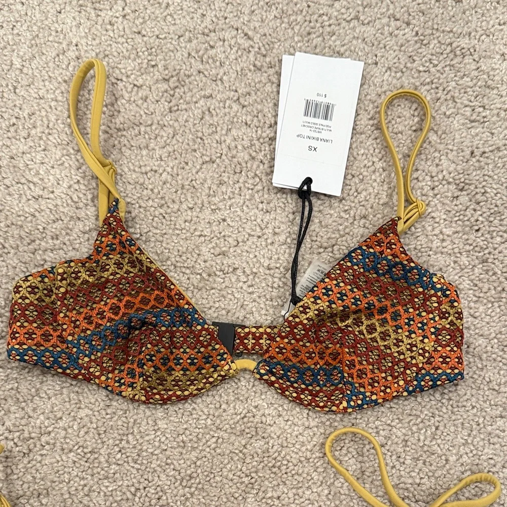 Onia Colorful Patterned Bikini Set - Picture 6 of 7